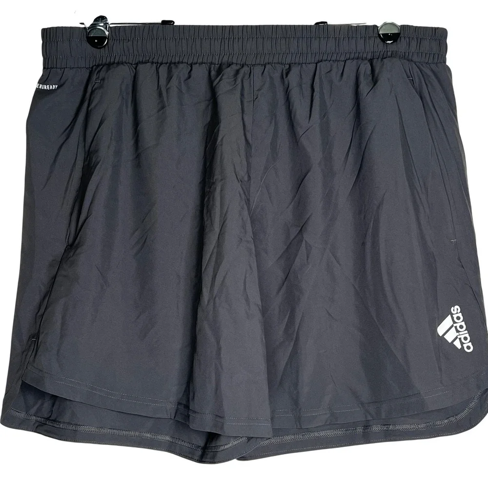 Adidas Mens D4M AEROREADY Training Shorts Grey‎ 2XL 7 Inch Inseam IC7278 NWT